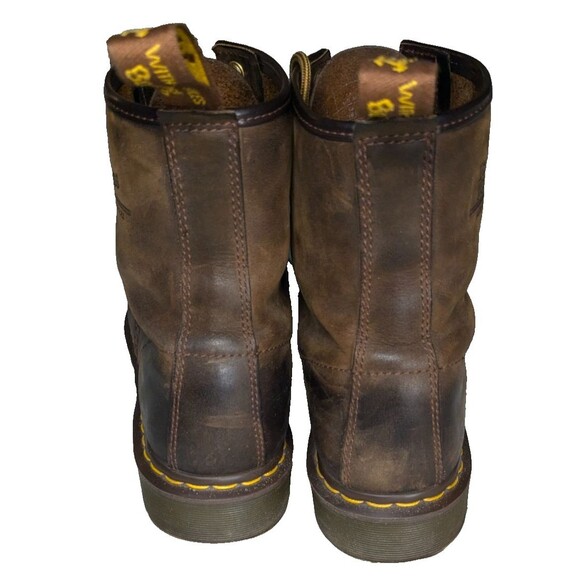 Dr Martens Boots Air Wair 11822 Brown Leather Men  SIZE 13 - Picture 2 of 5